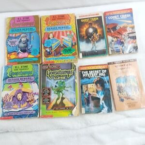 Goosebumps Choose Your Own Adventure Endless Quest Book Lot Of 8 Novels
